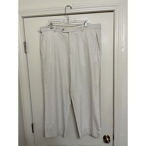 Tommy Bahama Pants Mens 38x32 (39x27) White Silk Blend Relaxed Lightweight